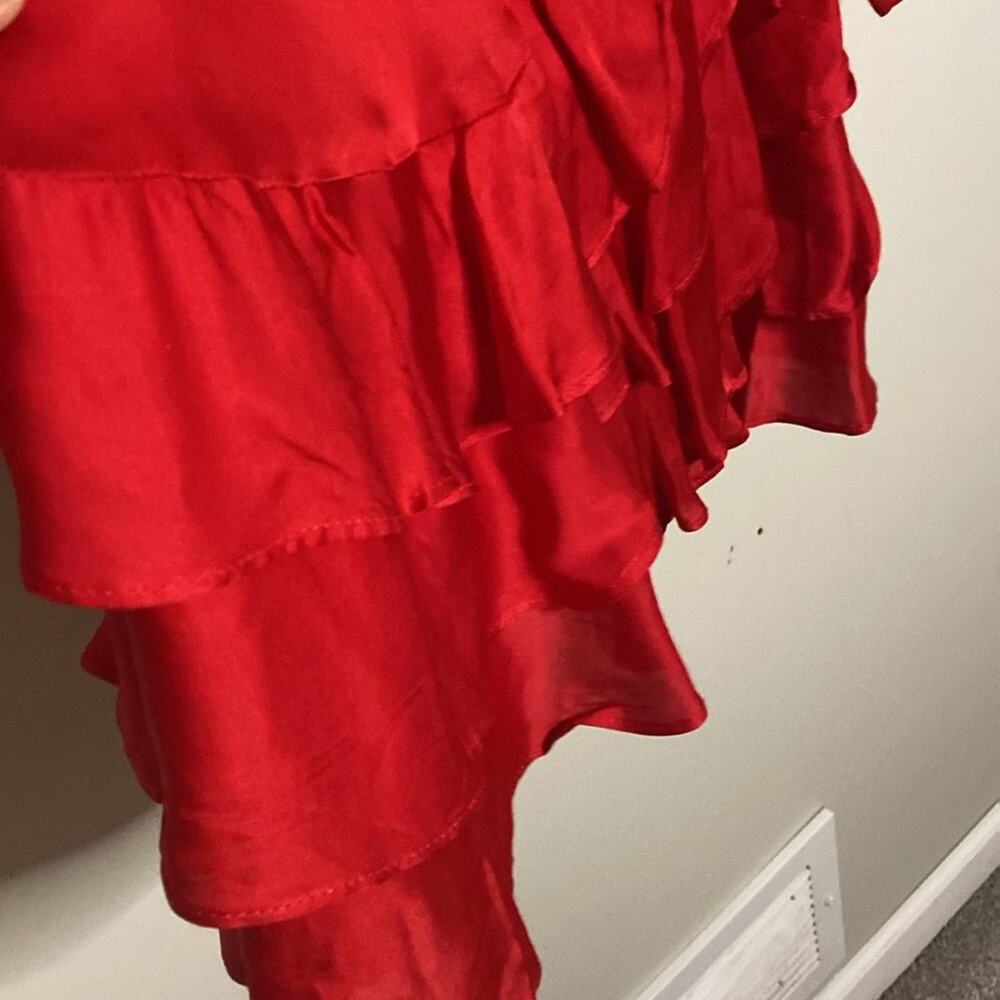 Bardot Winona Red Mini Dress - Picture 5 of 8